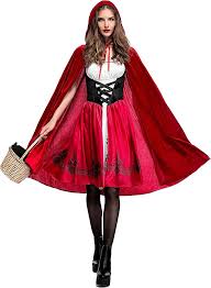 Soyoekbt Women's Little Red Riding Hood ...