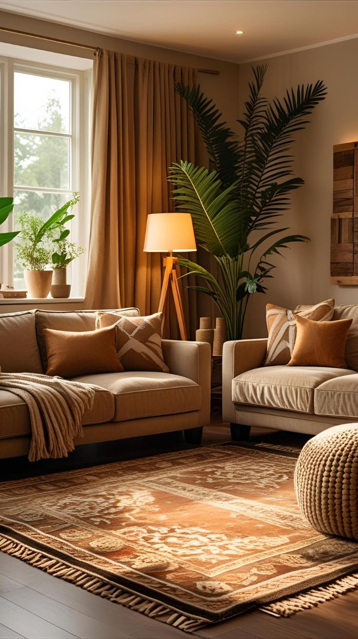 Cozy Earth-Toned Rugs