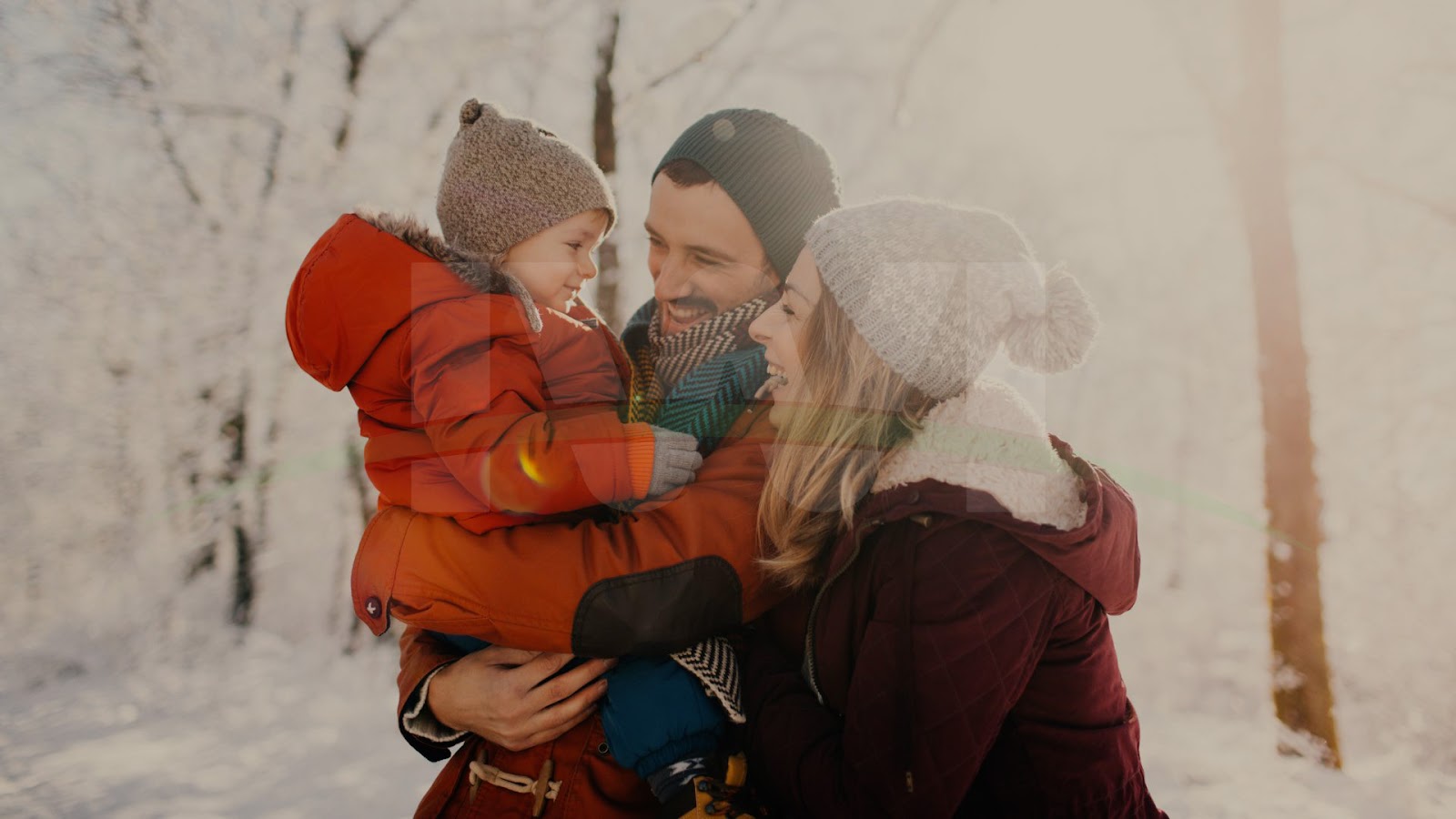 Neutral Winter Family Photo Outfits images 7