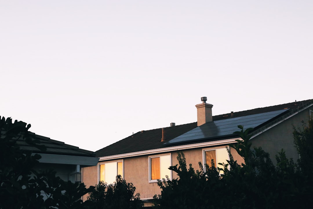 solar panels on rooftops