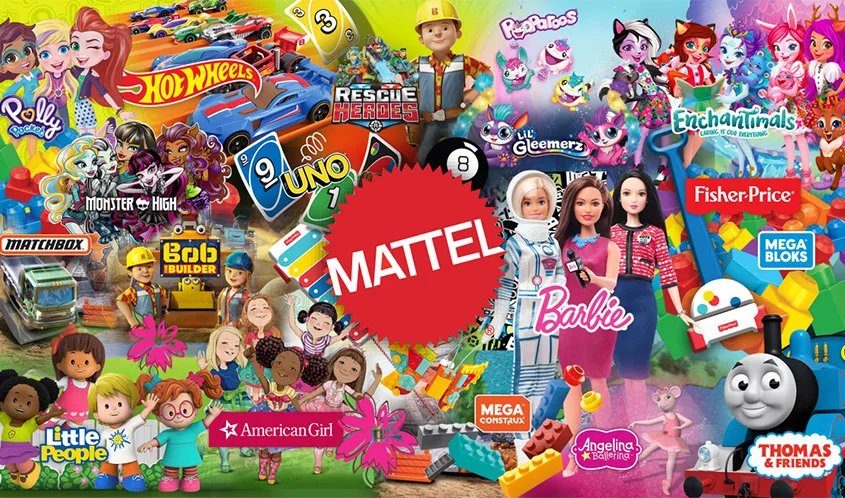 Mattel toy brands