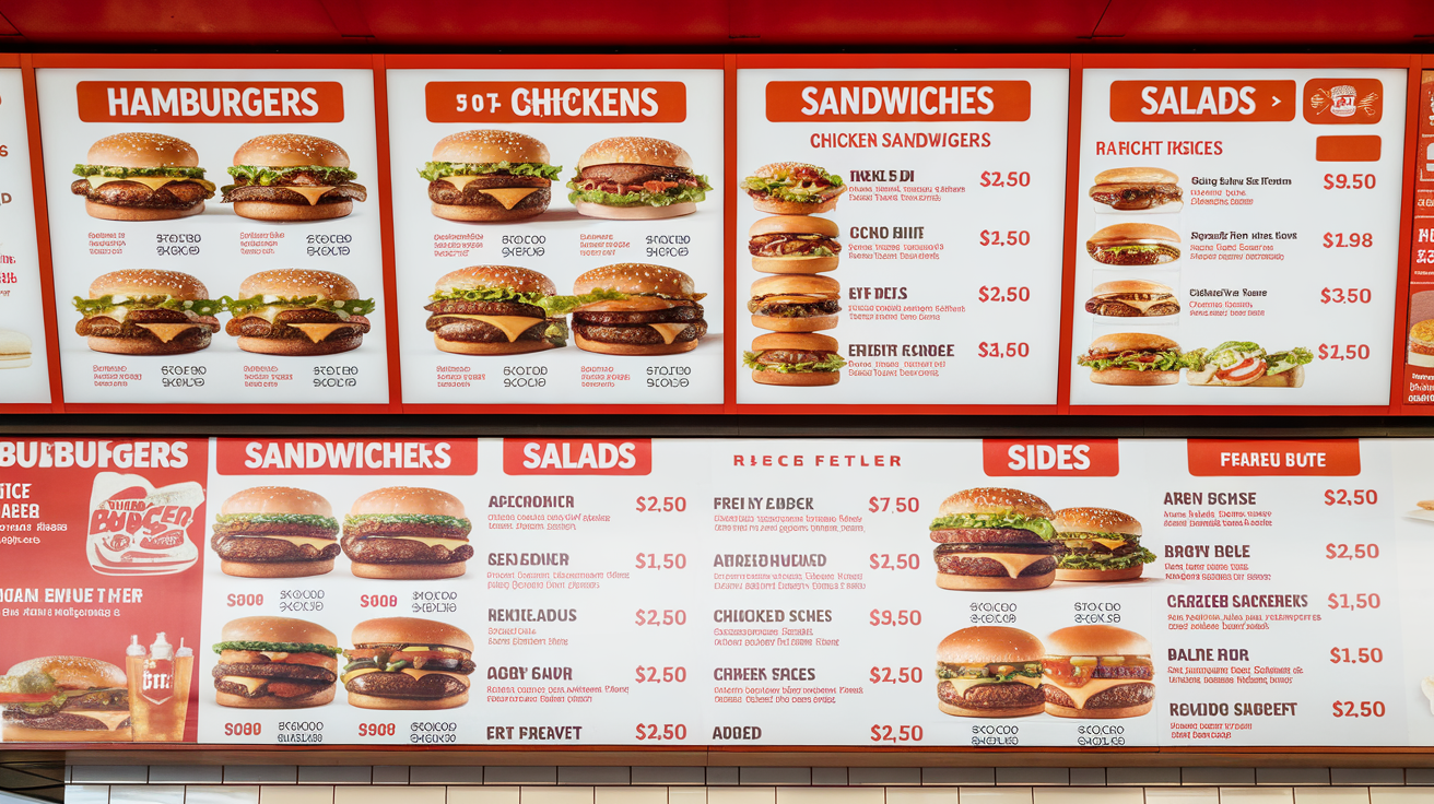 Burger King Menu Prices