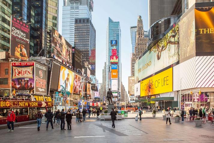 Quảng trường Thời Đại (Times Square) - Dấu ấn cho sự thịnh vượng của Thành  phố New York - Du Lịch Minh Anh