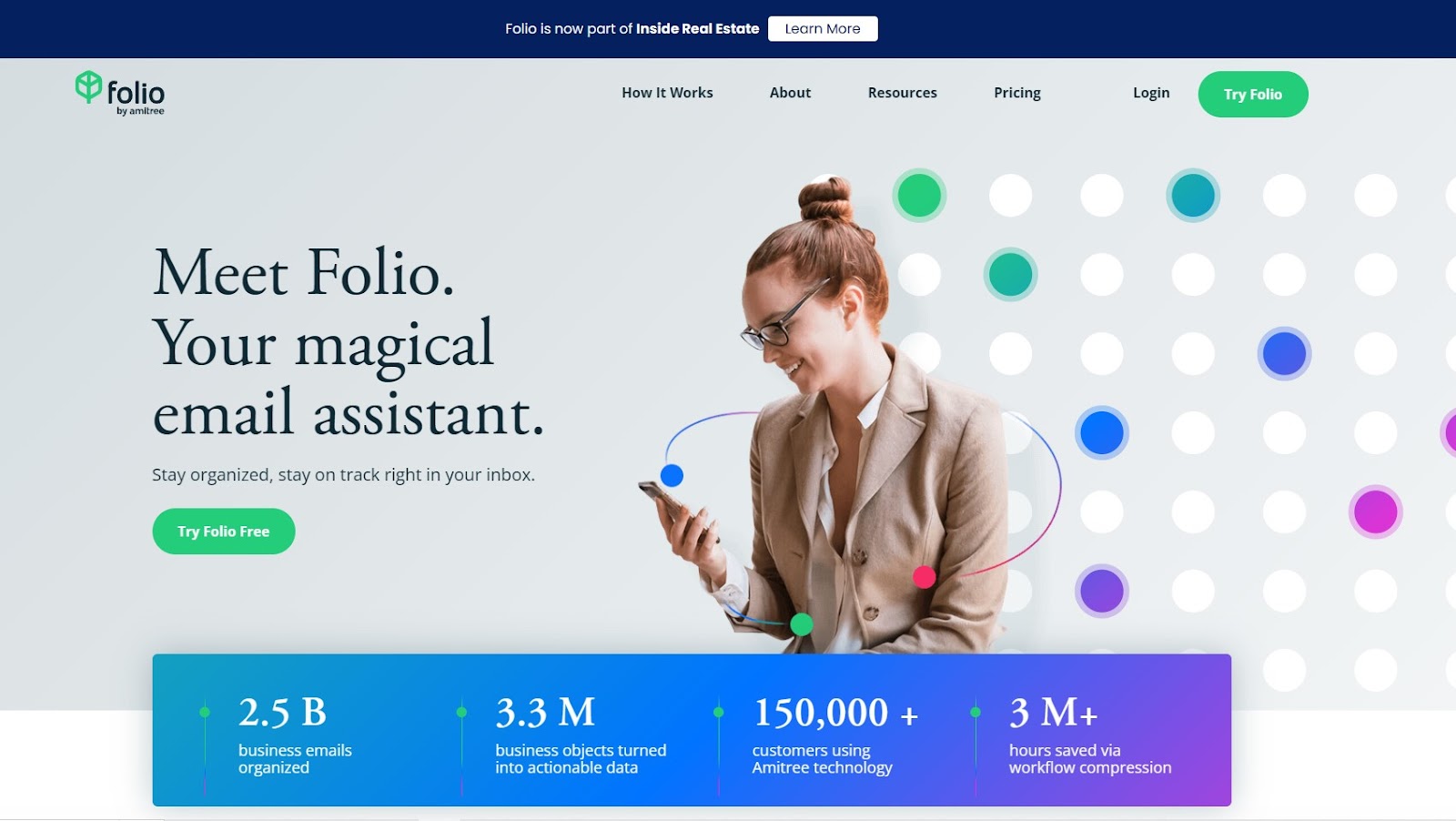 folio by amitree homepage