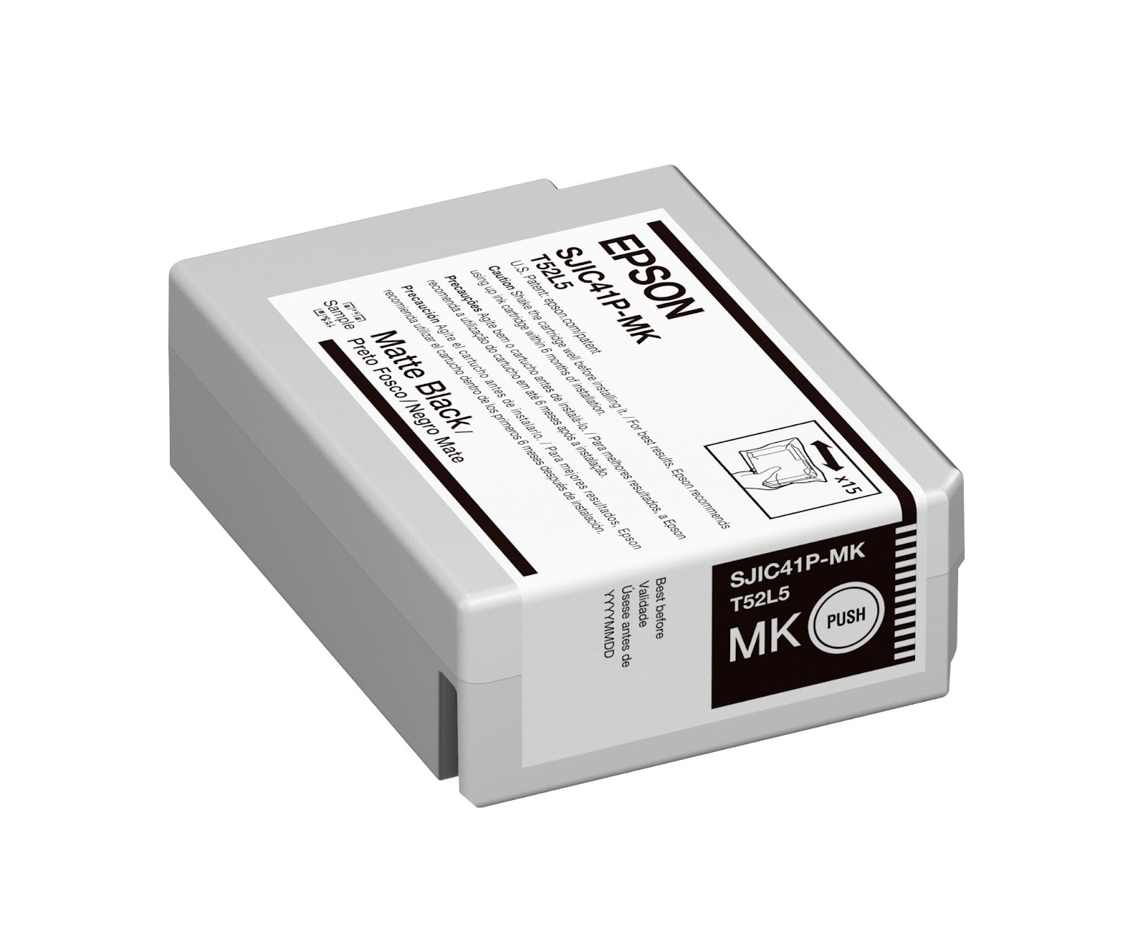 C4000 ink: matte black