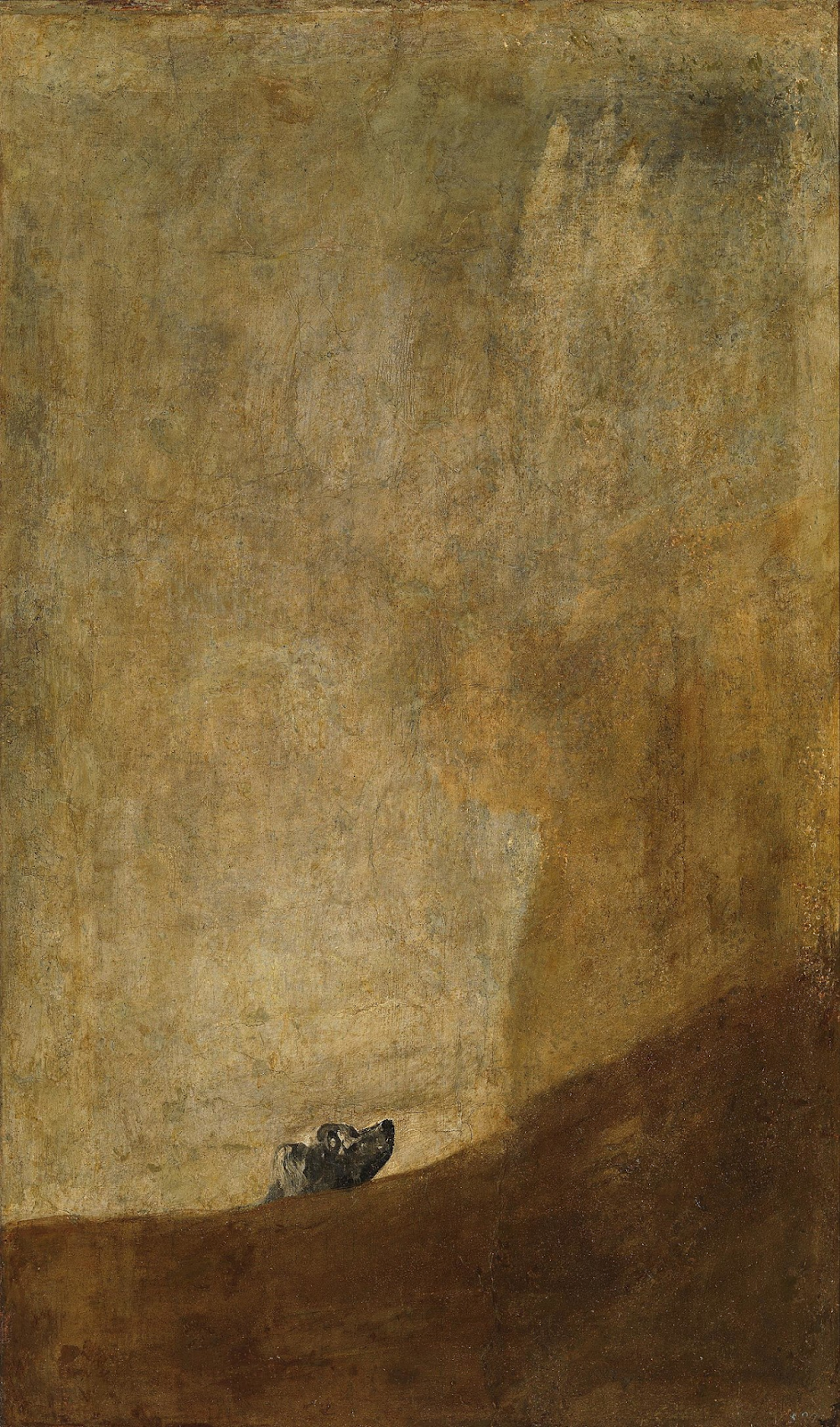 dog portrait by Goya