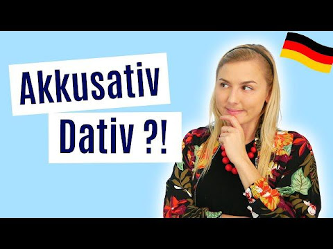 Grammatik einfach erklärt: Akkusativ- oder Dativobjekt? Deutsch B1-B2 -  YouTube
