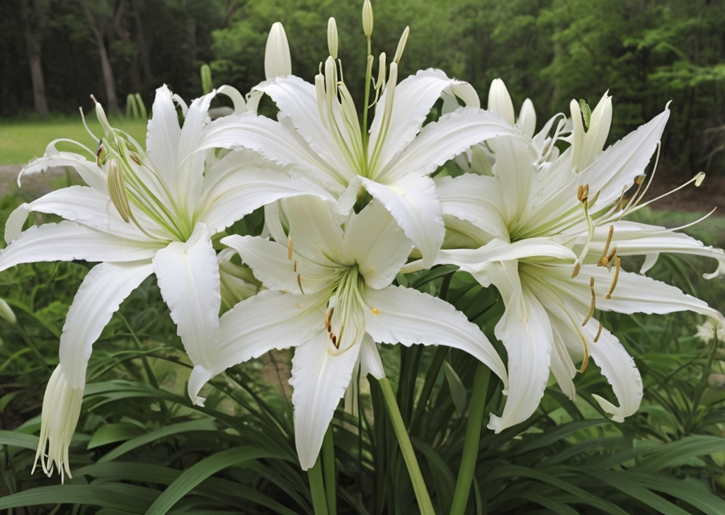 White Spider Lily