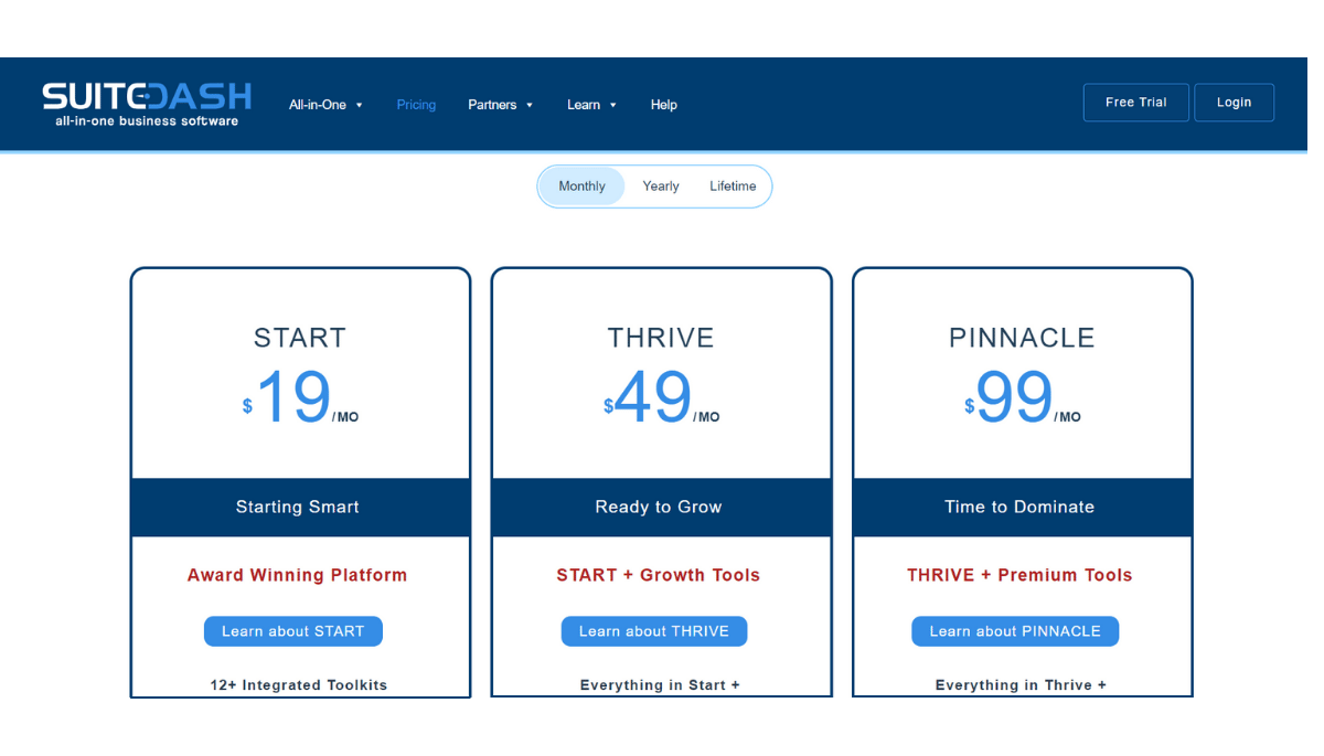 SuiteDash Pricing