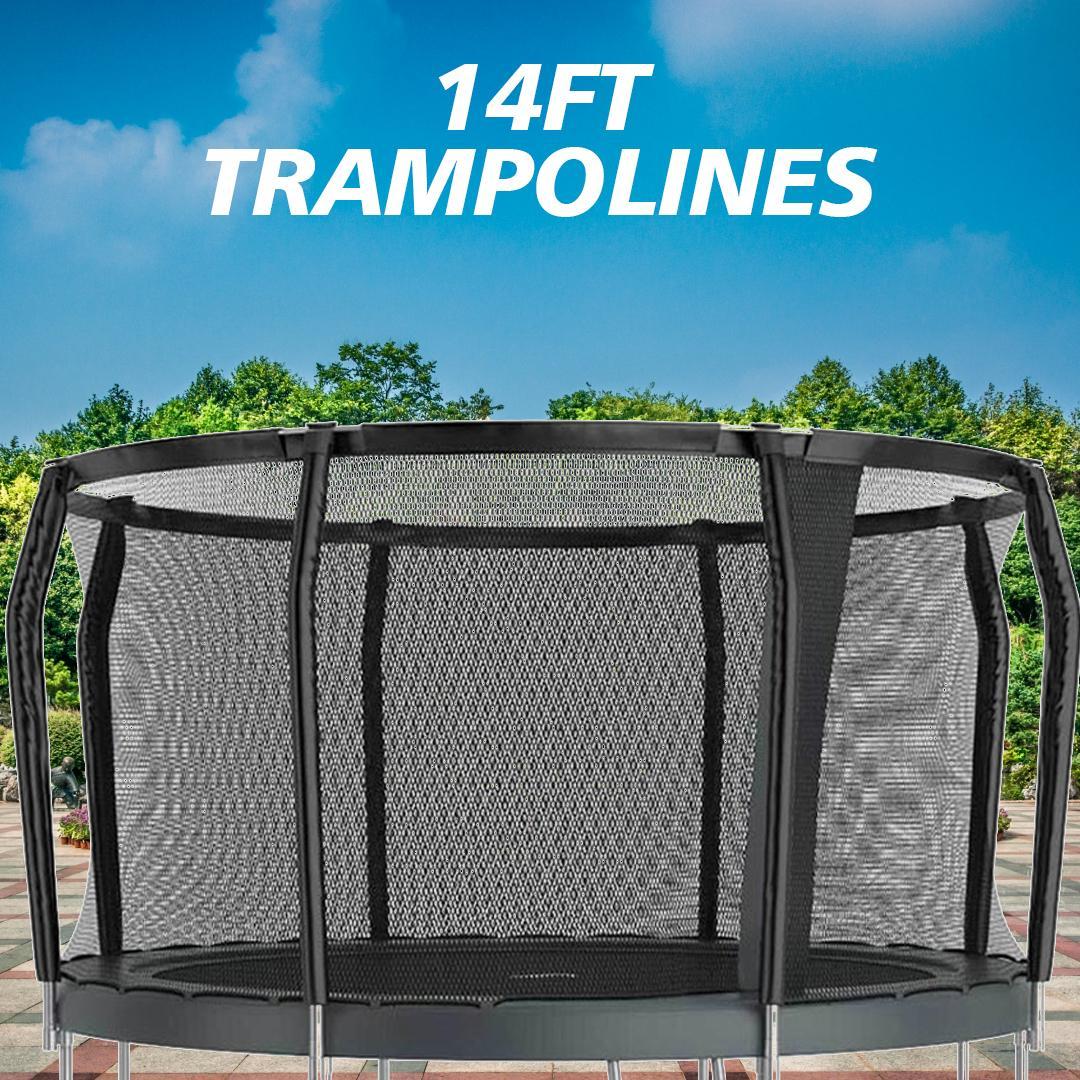 14ft Trampolines - trampoline bouncing for happiness