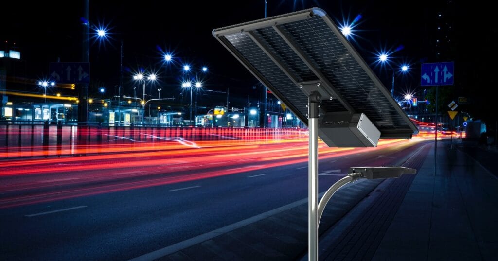 solar street light components