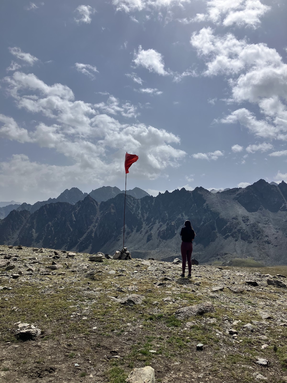 Ala Kul Lake Trek | View of Mountain in Kyrgyzstan 