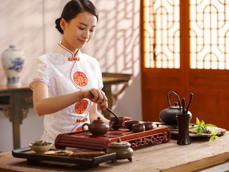 Trà đạo là một nét đẹp tinh thần trong đời sống của người dân Trung Hoa 