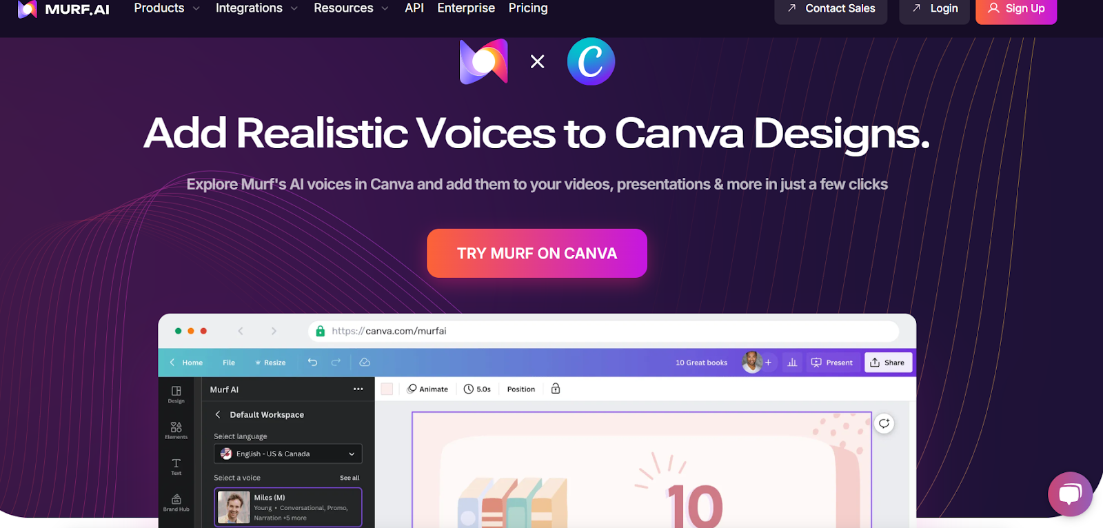 murfai - Integration with Canva, Google Slides, etc.