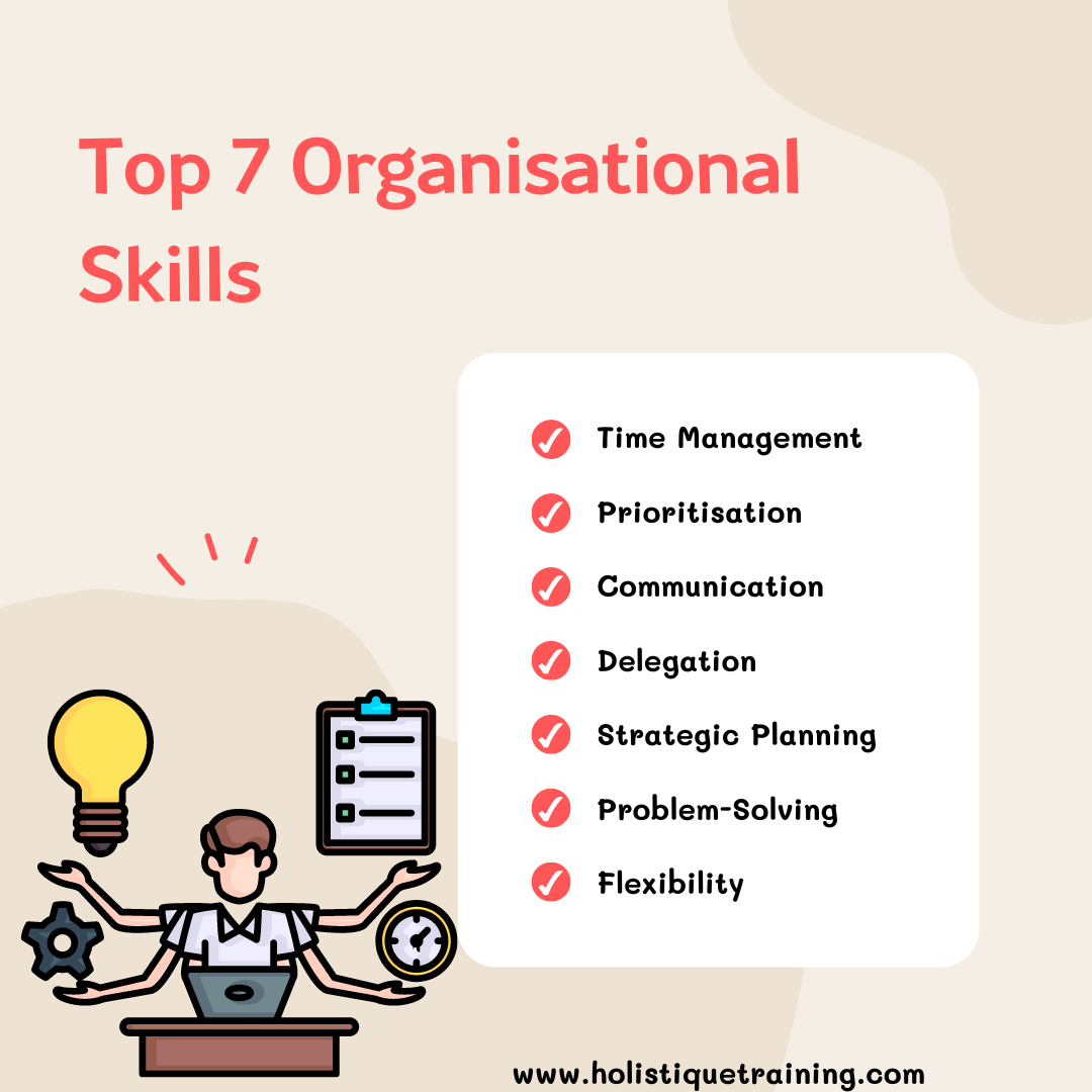 Top 7 Organisational Skills