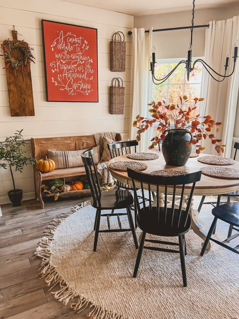 Tips for a Cozy Autumn Dining Room