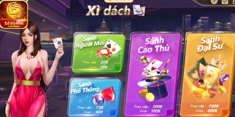 Xì dách Game Bài SODO66 chơi là mê