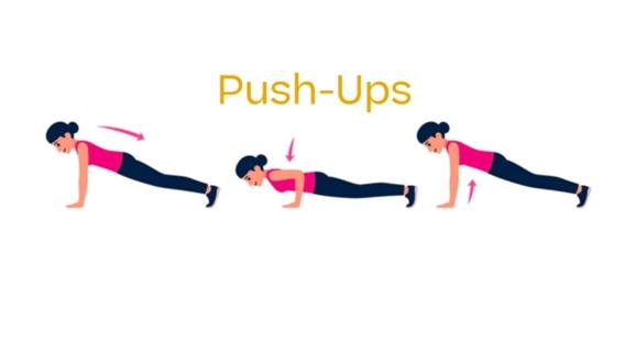 Step by step how to do pushups
