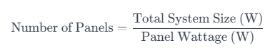 how to calculate solar system size