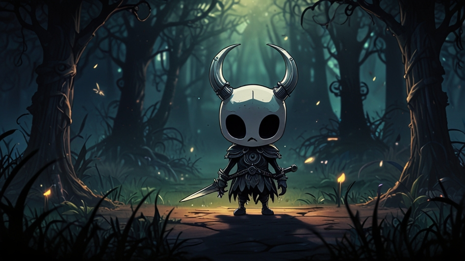 Wallpaper Hollow Knight Chained Up PFP 2K