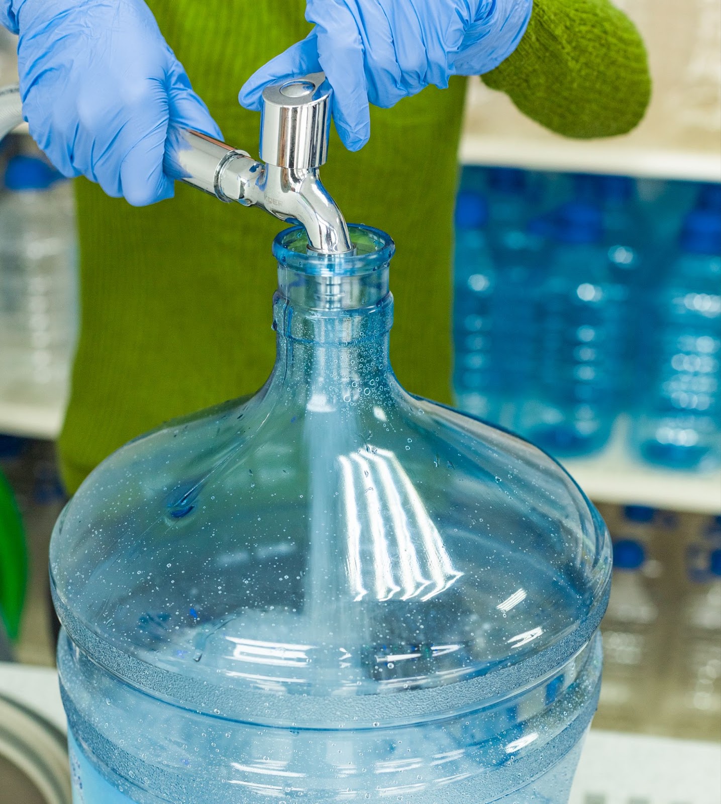 distilled water