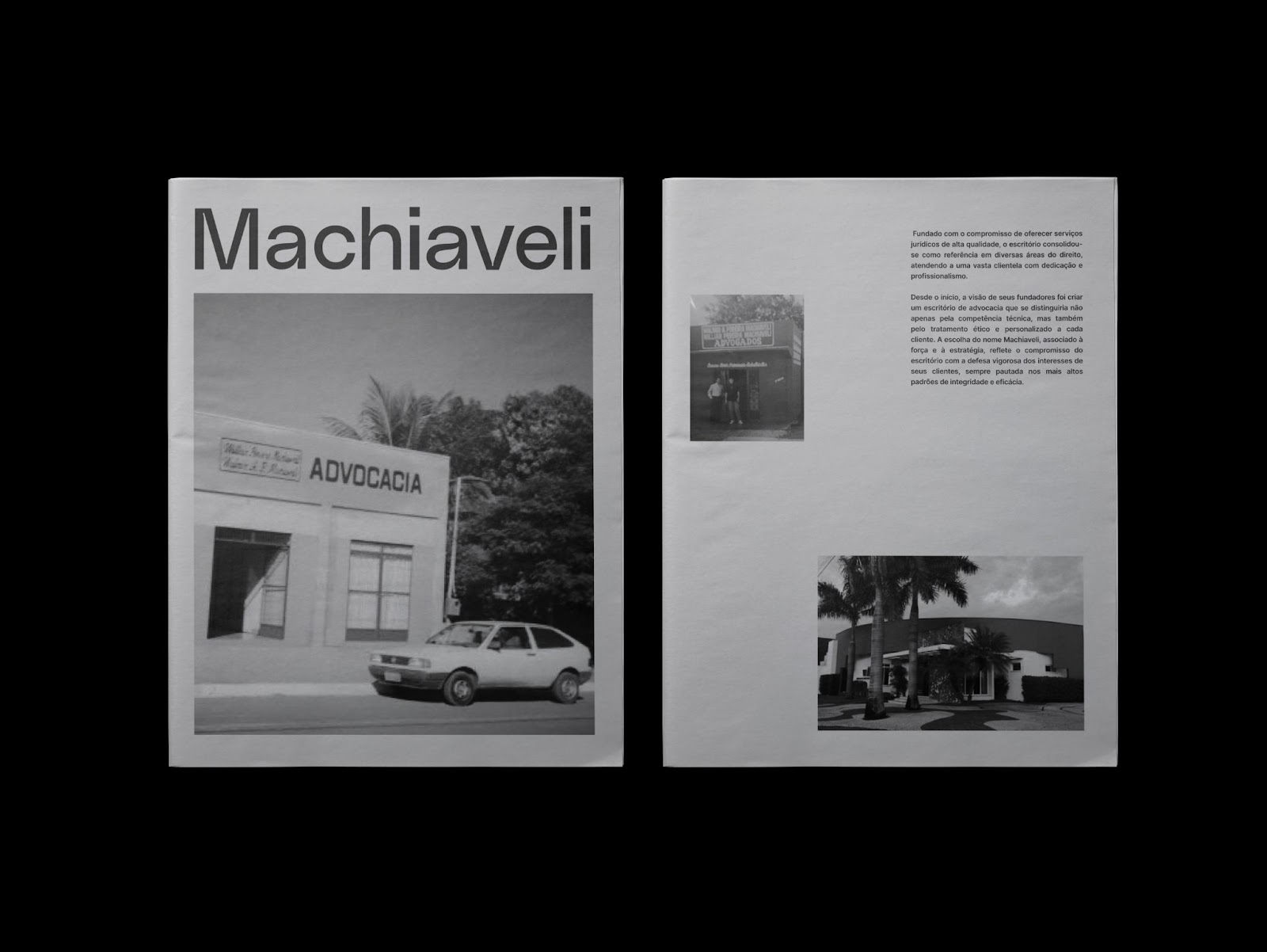 Artifact from the Machiaveli Law Firm: Branding and Visual Identity Redefined article on Abduzeedo