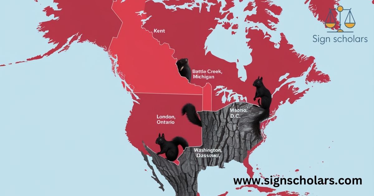 Notable Black Squirrel Populations