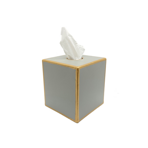 Taupe tissue box cover