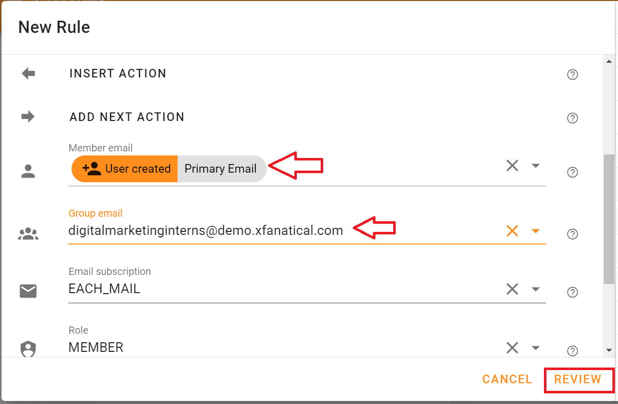 Automatically Assign New Users to Groups through Foresight - New Rule Creation