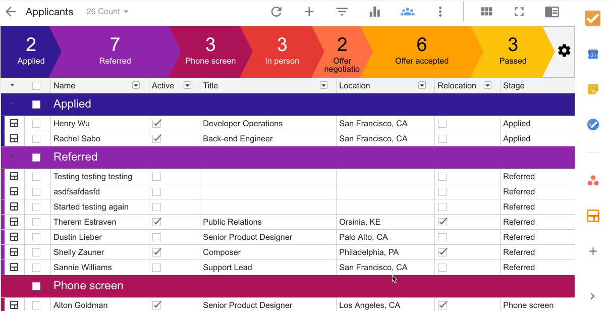 Sales automation in Streak CRM