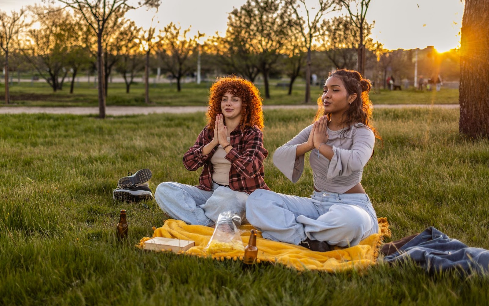 Yoga Sunset