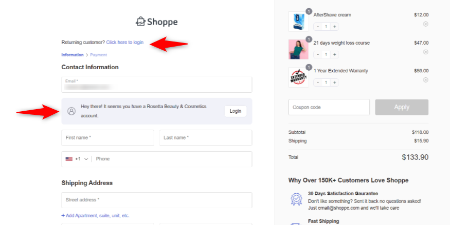 WooCommerce force login before checkout to testing the workflow