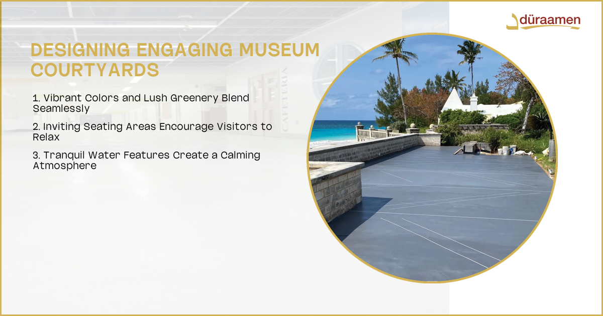 Enhancing Museum Courtyards With Decorative Concrete | 1