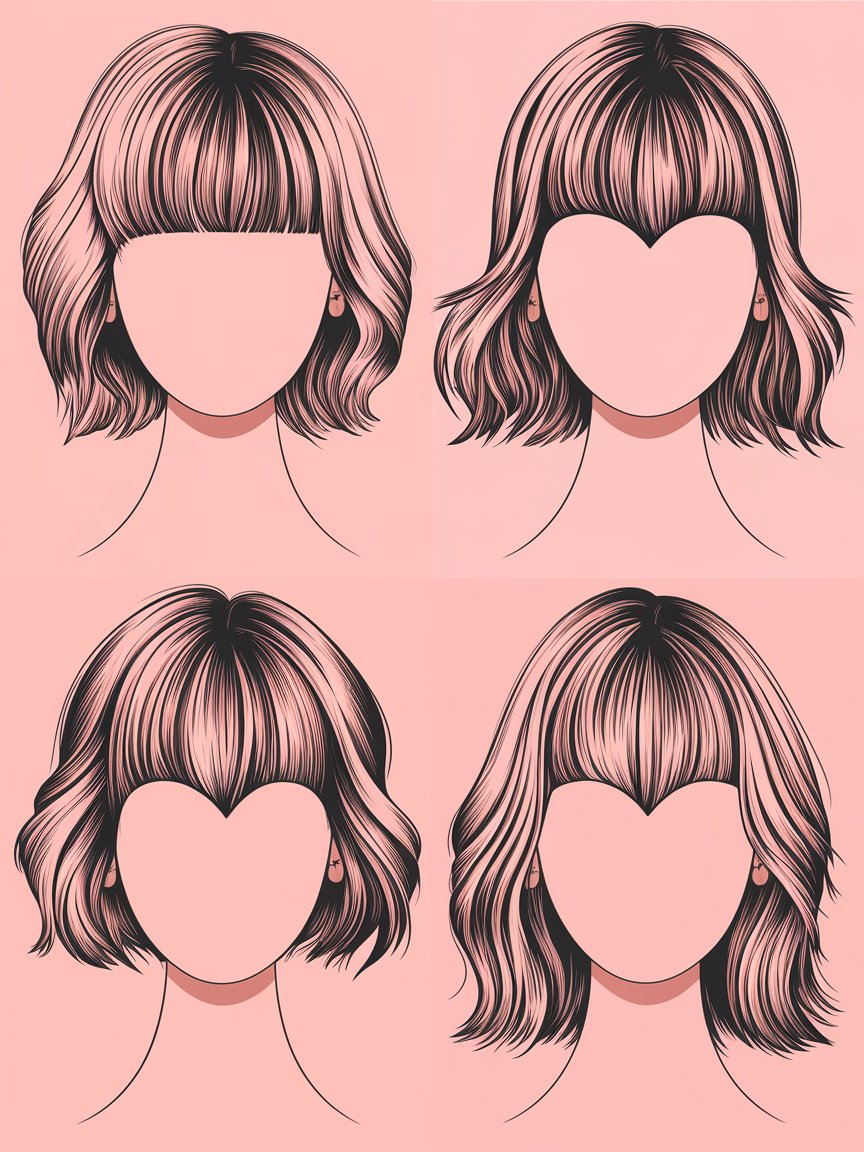 Lob Haircut Styles and Face Shape Suitability