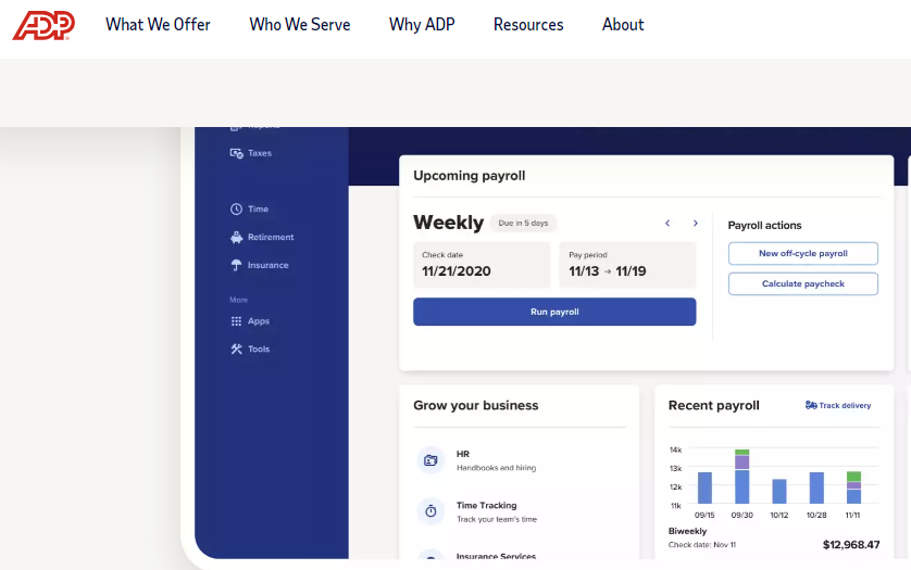 ADP – Best For Large Enterprises
