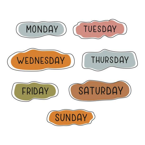 146,174 Day Of The Week Illustrations & Clip Art - iStock