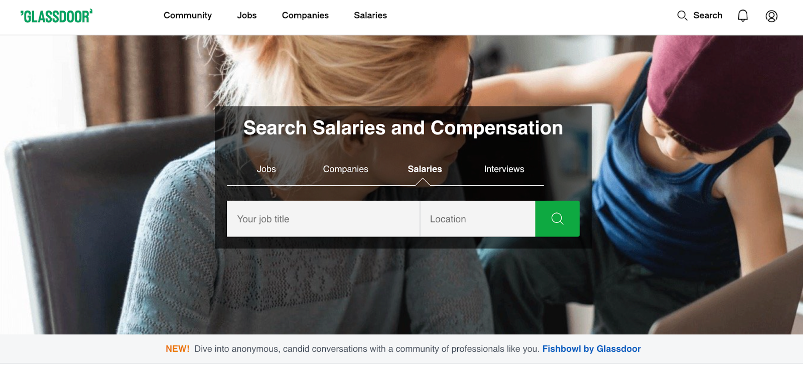 Glassdoor Salary Tool