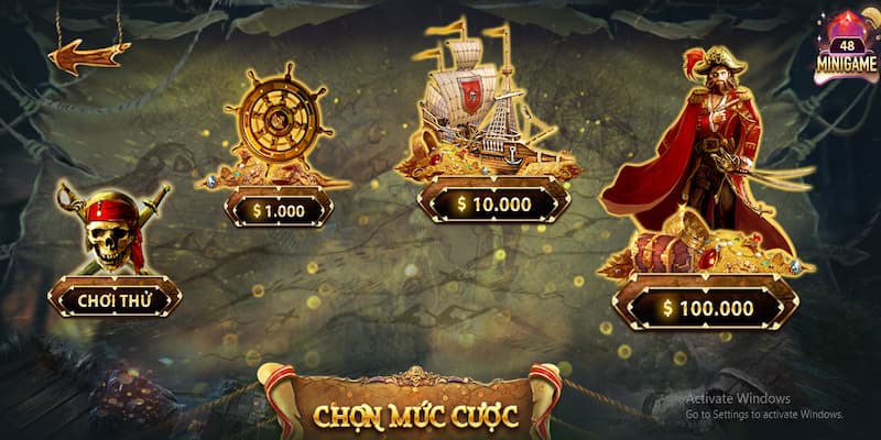 Trải nghiệm và khám phá kho báu Pirate King tại sảnh nổ hũ Gemwin 