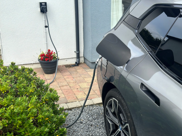 Dan's electric vehicle and charging system.