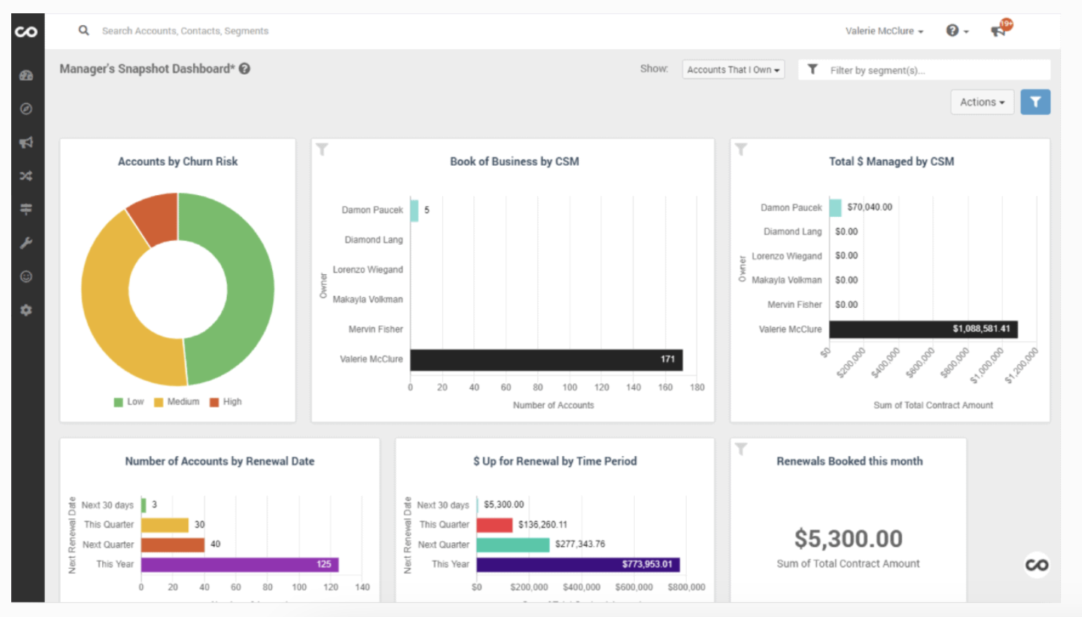 ChurnZero's customer success platform