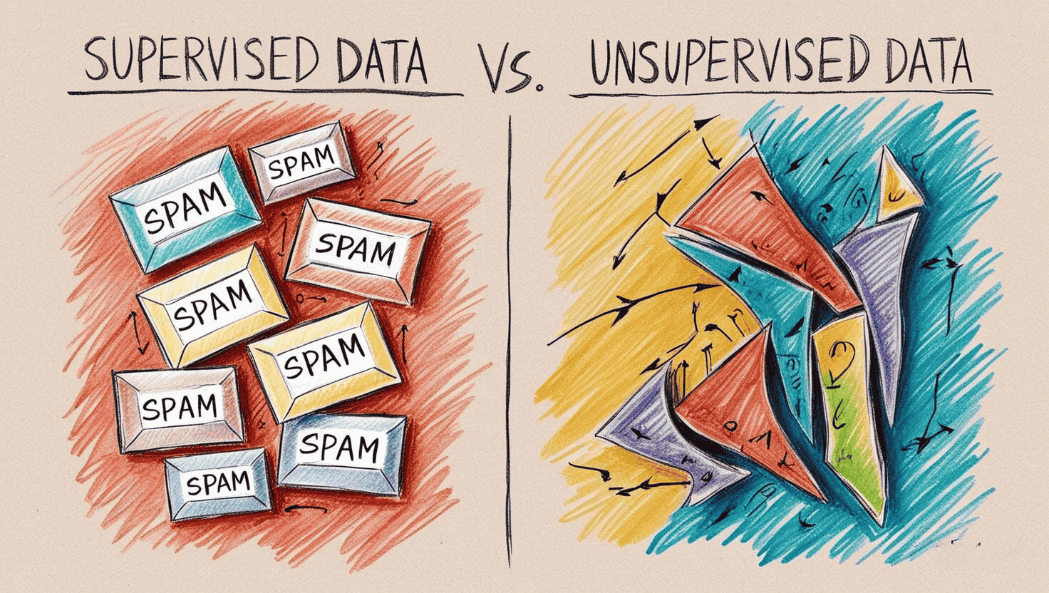 Supervised vs. Unsupervised Data