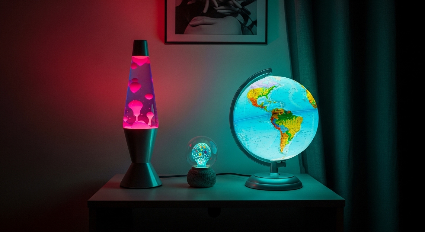 One Lava Lamp