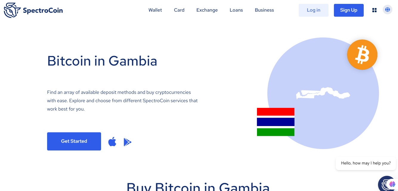 SpectroCoin homepage