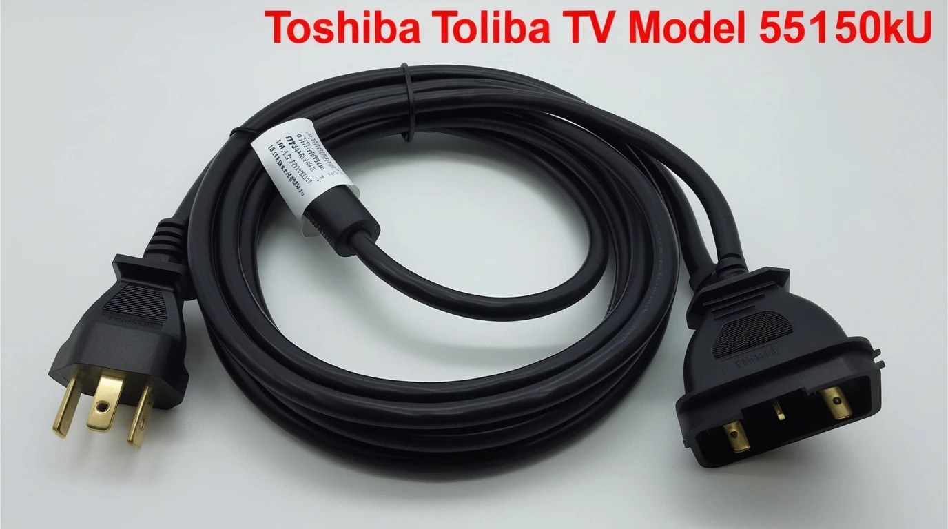 Power Cord Toshiba TV Model 55C150KU