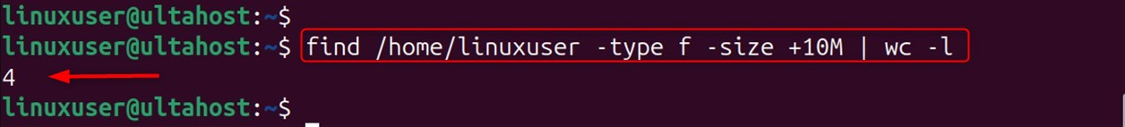 Counting Files Based on Size