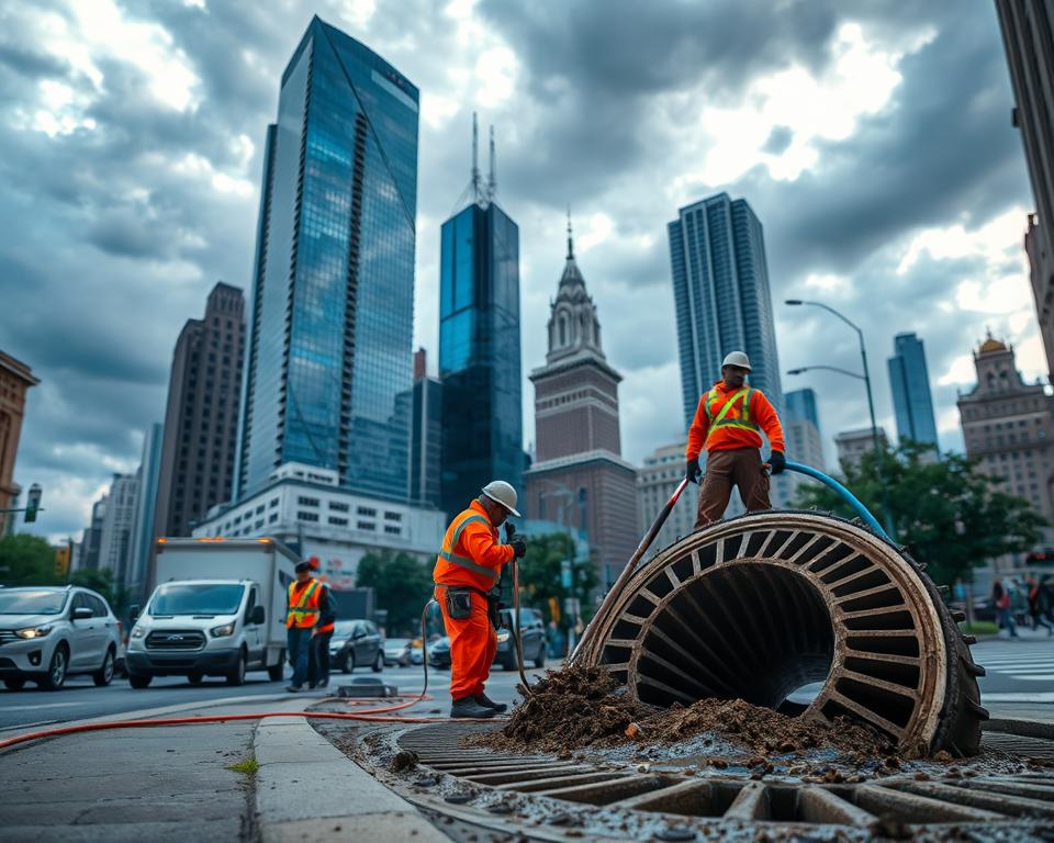 storm drain cleaning​