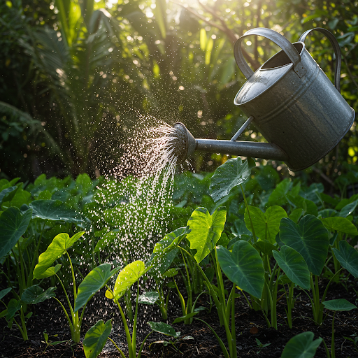 Master the Art of Watering Taro for Vigorous Growth