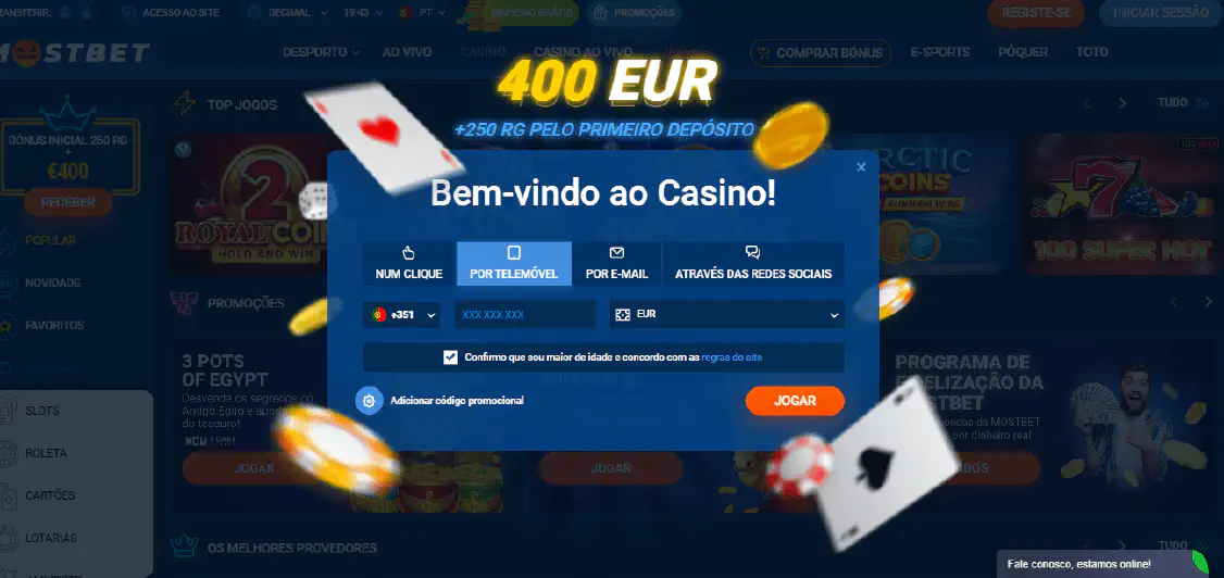 Vantagens exclusivas para jogadores fiéis