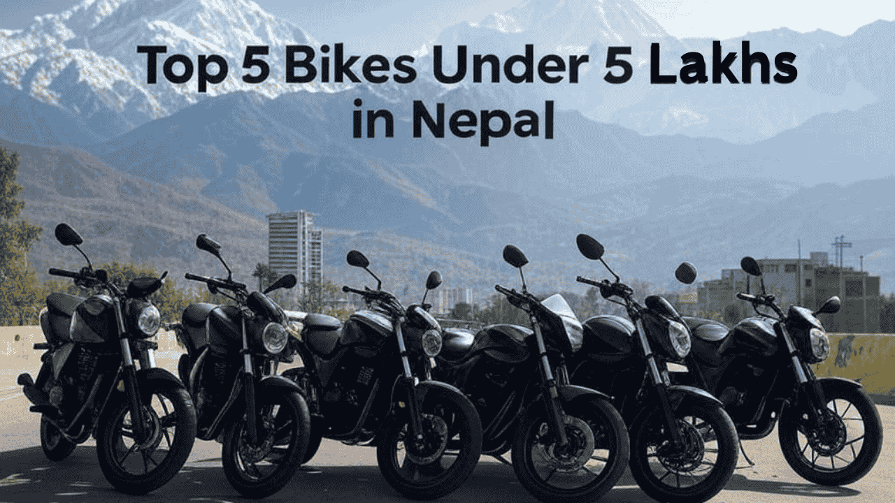 top 5 bikes under 5 lakhs in Nepal