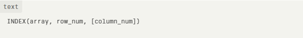 Syntax (Array Form)